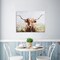 20"x28" Texas Longhorn Cattle Pictures Wall Decor Canvas Wall Art 3 Piece Framed Wall Art